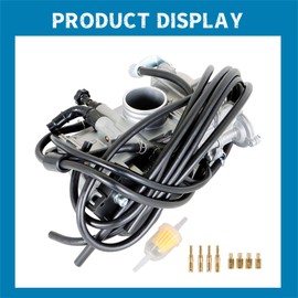 Carburetor Carb with Air Filter Replacement for CRF150R 2007-2009 Silvery