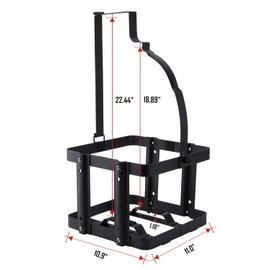 SPARKWHIZ Fuel Jug Container Holder Mount, Gas Can 5 Gallon Holder Rack, Mouting Bracket Compatible with VP Racing Can 5 Gallon (Holder only), 1 Pack