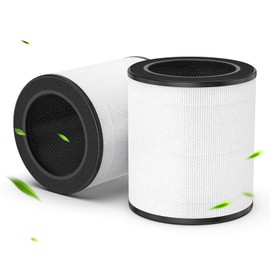 2-pack ZQA-4000C Replacement Filter, Compatible with ADTARK & VNIUP ZQA-4000C, FancyBark ZQA-4000Air Purifier, True H14 HEPA Filter
