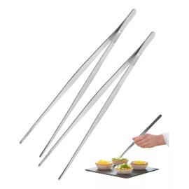 Importeek 2pz Pinzas Precision Chef Emplatar Decoracion Cocteleria