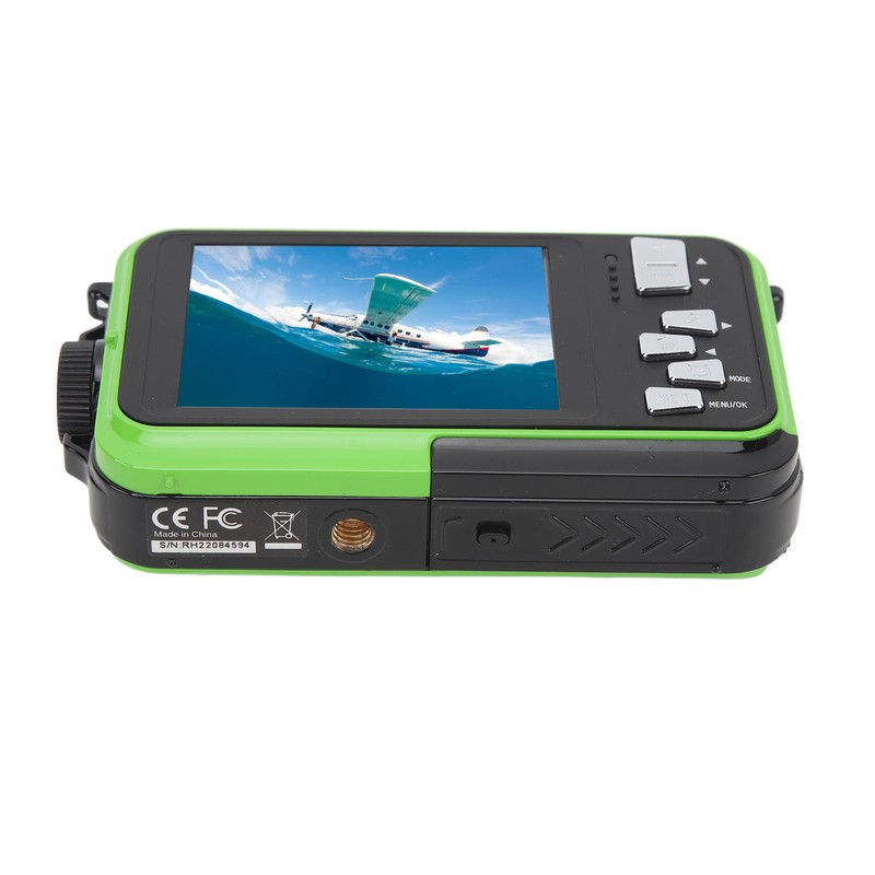 Waterproof Digital Camera 48MP 2.7K HD 16X Digital Zoom Dual