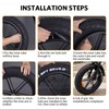 OUXI Fat Bike Inner Tube 20" x 4.0 Electric Mountain
