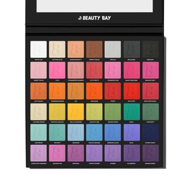 BEAUTY BAY Bright Matte 42 Piece Colour Eyeshadow Palette - Highly Pigmented - Ultimate Colourful Rainbow Finish - Makeup Products