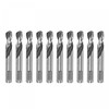 sourcing map 10pcs High-speed Steel Drill Bits 5mmx42mm for Hole