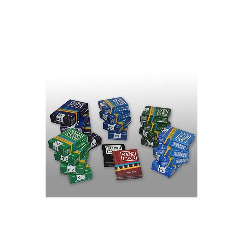 Soundman® Alto Saxophone Reeds - 10 Reeds for Saxophone -