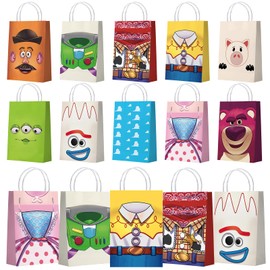 Momkutei Toy Birthday Party Supplies,10Pcs Gift Boxes,Toy Theme Style Party favors,Best for Fill Up the Birthday Gift Bags（10 style）