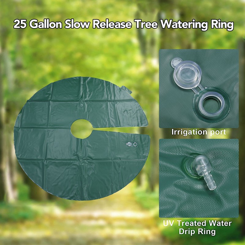 25 Gallon Tree Watering Bag Ring Deep Root Slow Release