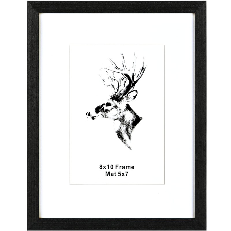 Yaetm 8x10 Picture Frame Matted to 5x7 Set of 4,