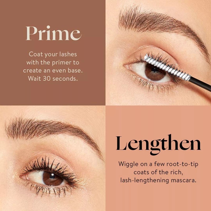 Honest Beauty Rimel Longitud Extrema+primer 2-in-1 Paquete 3