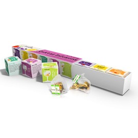 Premium Cocktail Infusions Botanicals Tea Pyramids 6 Unique Cocktail Blends by Charbrew