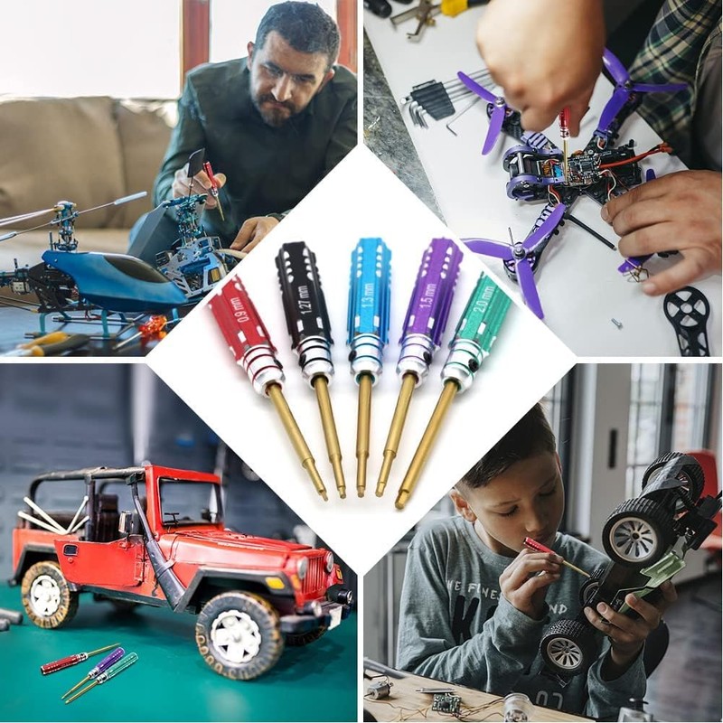 5pcs Small Screwdriver Set Hand Tools Wrench Mini RC Tool