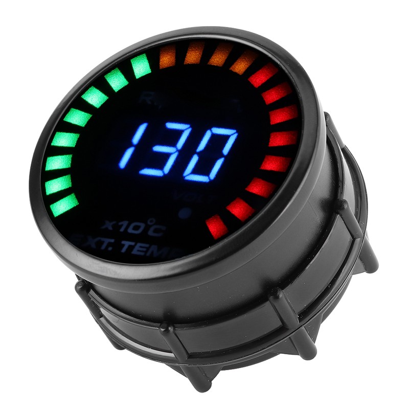 2in 52mm Exhaust Gas Temp Gauge LED EGT Digital Meter