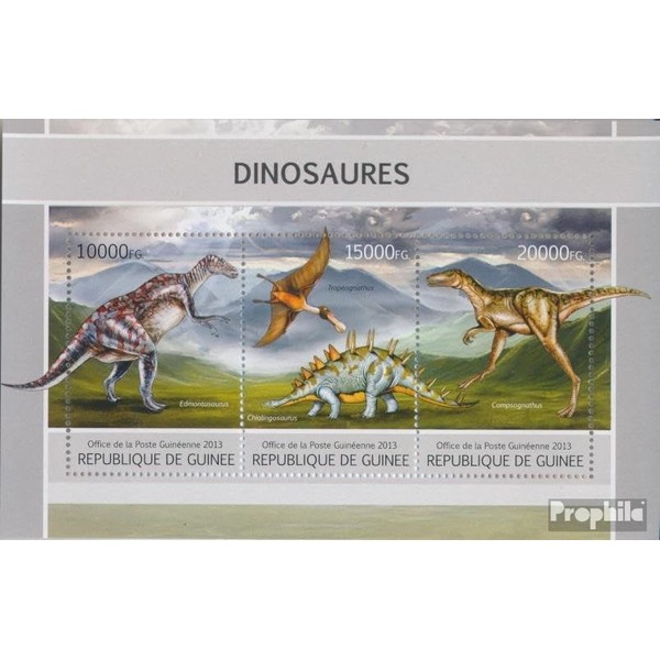 Prophila Collection Guinea 9725-9727 Mini Sheet (Complete Edition) Mint NH