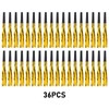 36pcs/Set Gold Noise Makers for Kids Adults Party Horns and