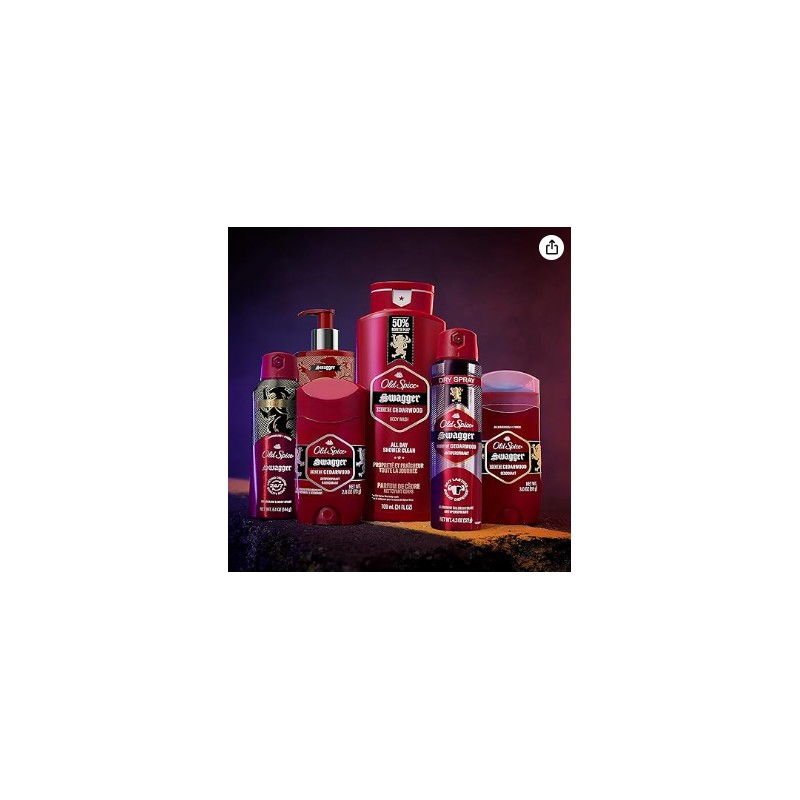 Old Spice Men's Swagger Cedarwood Deodorant