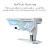 ASUS ROG Herculx Graphics Card Holder White Edition (Tool-Free Design,