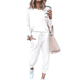 ETCYY NEW Lounge Sets for Women Sweatsuits Sets Two Piece Outfit Long Sleeve Pant Workout Athletic Tracksuits