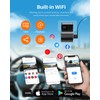 KAWA 2K Tiny Dash Cam, 1296P QHD Mini Car Camera