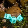 Paladin Roleplaying Turquoise Pearl Dice - 8D6 Set - 'Aqua'