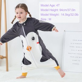 Baby Sleeping Bag Sack with Feet Spring Winter Swaddle Wearable Blanket Long Sleeve Nightgowns for Infant Toddler
