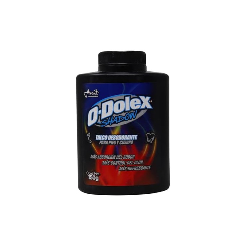 O-DOLEX Shadow TALCO Desodorante 150 G.