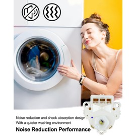 Washing Machine Clutch Motor Fit for LG Kenmore Washing Machines, Washer Clutch Motor Replace 4681EA1009C 4681EA1009H