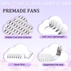 FADLASH Premade Lash Fans D Curl Premade Fans Eyelash Extensions