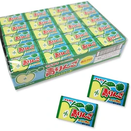 Marukawa Fusen Bubble Gum Green Apple 1Box (60PCS) Japanese Gum