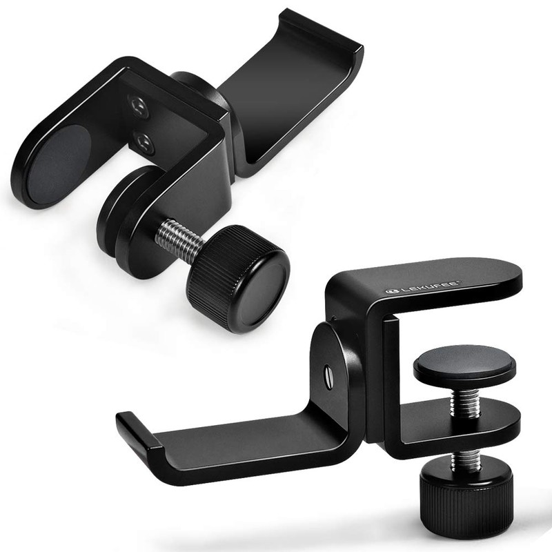 LEKUFEE Aluminum Headphone Stand Headset Holder for PC Gaming Headset