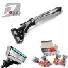 Dorco 일회용품 도루코 6중날 휴대용 여행용면도기 10개 Dorco 6-Blade Portable