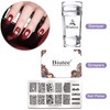 Biutee Nail Image Plate Set, Nail Stamp Set, Nail Stamp