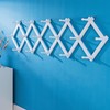 SKOLOO Accordion Wall Hanger, Modern Expandable Coat Rack Wall Mounted,
