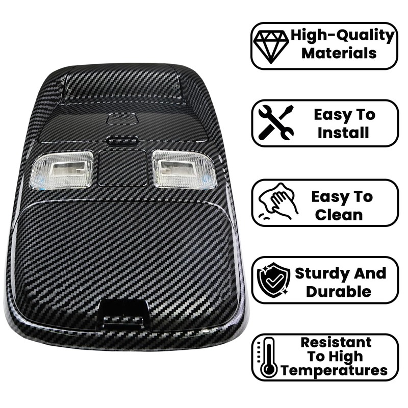 Cranviech LED Overhead Console Dome Light Compatible with Dodge Ram