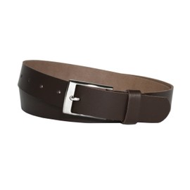Vascavi Genuine Leather Belt, 3 cm Wide and Approx. 0.25 cm Thick, Belt, Waist Belt, Denim Belt, Made in Germany, dark brown