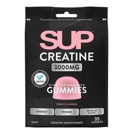 SUP High Performance Creatine 3000mg Peach Flavour 35 Gummies