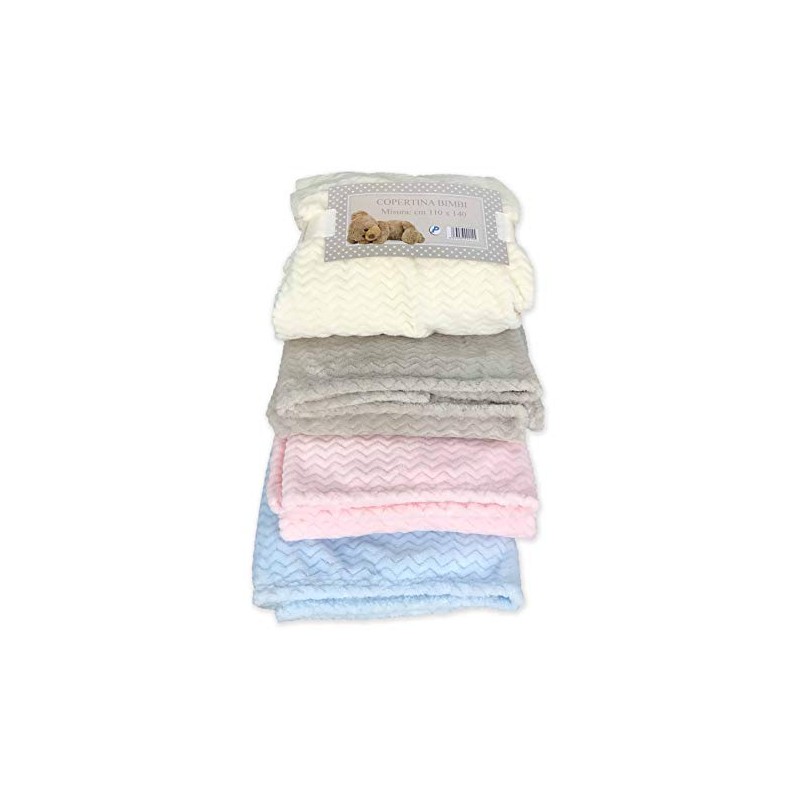 Tex family Fleece Blanket 100 x 140 cm for Cot