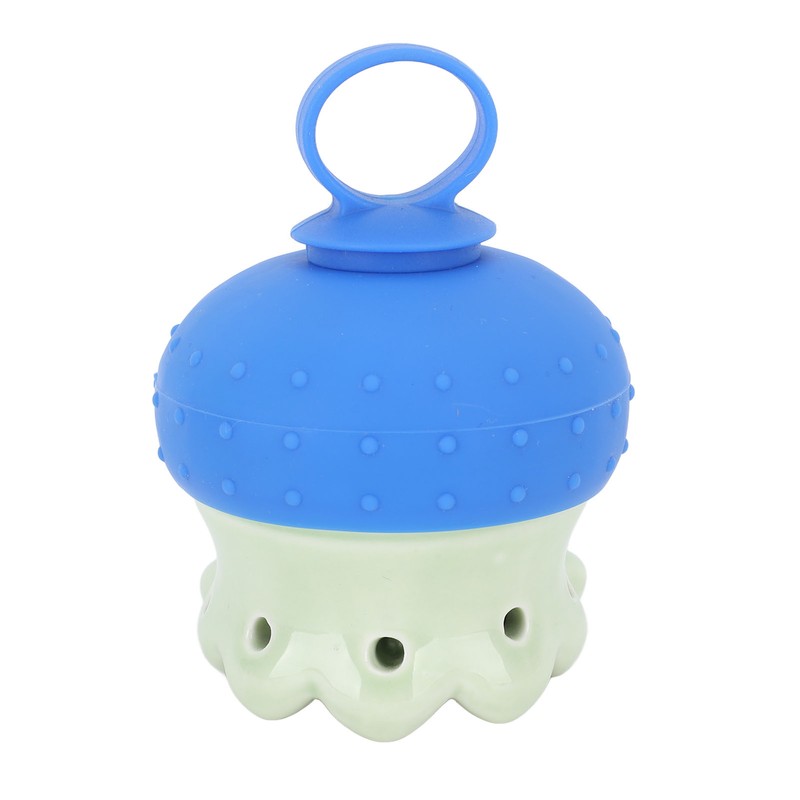 Head Moxibustion Pot Silicone Ceramic Moxibustion Warm Massage Tool for