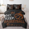 Feelyou Basketball 7 Piece Bedding Set Twin Size for Kids