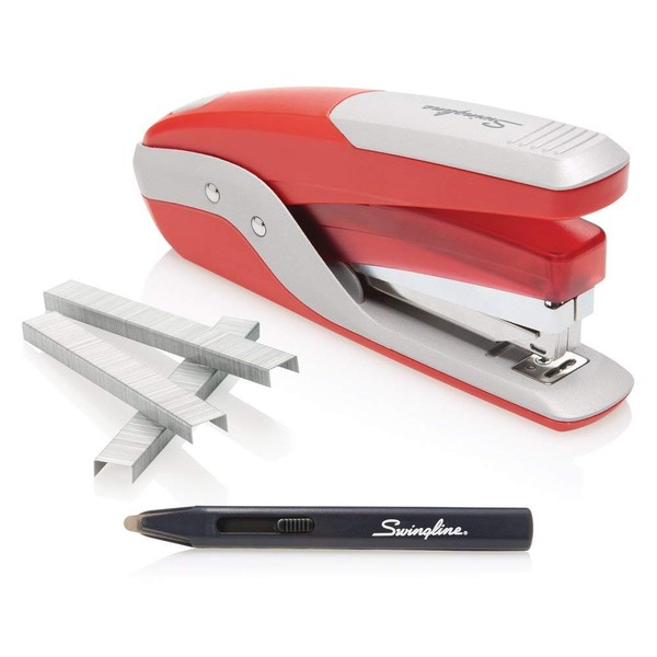 Swingline Stapler, Quick Touch Reduced Effort Stapling, Full Strip, Metal,