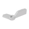 Brixwell Window Screen Pointer Swivel Latch,White Finish, Plastic Cam Action