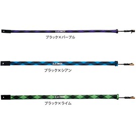 Gamakatsu LUXXE ROD SOCKS Wide Type Black Lime