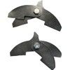 Heavy Duty BBQ Smoker Hinge Weld-On 3/16 Plate Steel (8