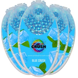PrisTeam Blue Crush Face Mask Refresher, Long-Lasting & Refreshing Fragrance, Natural Essential Oils from Herbs and Plants 5 Packs (100 Beads Per Pack) (5 Packs)