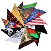 12pcs 100% Cotton Multi-Purpose Bandanas for Men with Unique Pattern,Soft