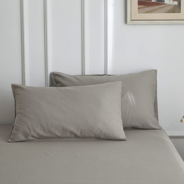 Simple&Opulence Linen and Cotton Blend Cushion Covers, Hotel Quality, Pack
