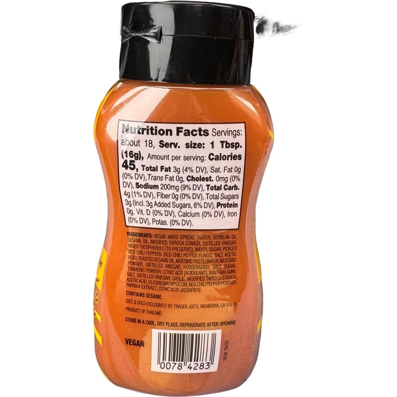 Vegan Spicy Dynamite Sauce (9.88 Oz)