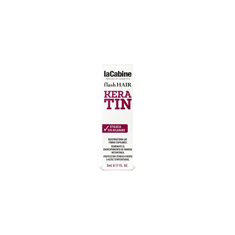 laCabine Ampolleta Capilar Flash Hair Keratin 5ml