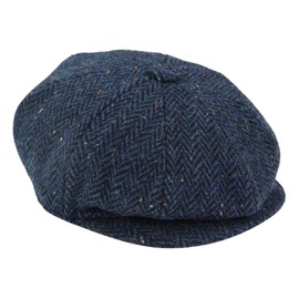 TruClothing.com Men's Vintage Retro Herringbone Tweed Style 1920s Hat - m