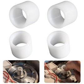 4 Pcs Ice Maker Bushing for GE Opal Nugget Ice Makers 1.0 & 2.0, Countertop Ice Maker Auger Bushing Fix Screeching Grinding Black Sludge (2 Versions Available) Select Opal Version: 9-Hole Extruder