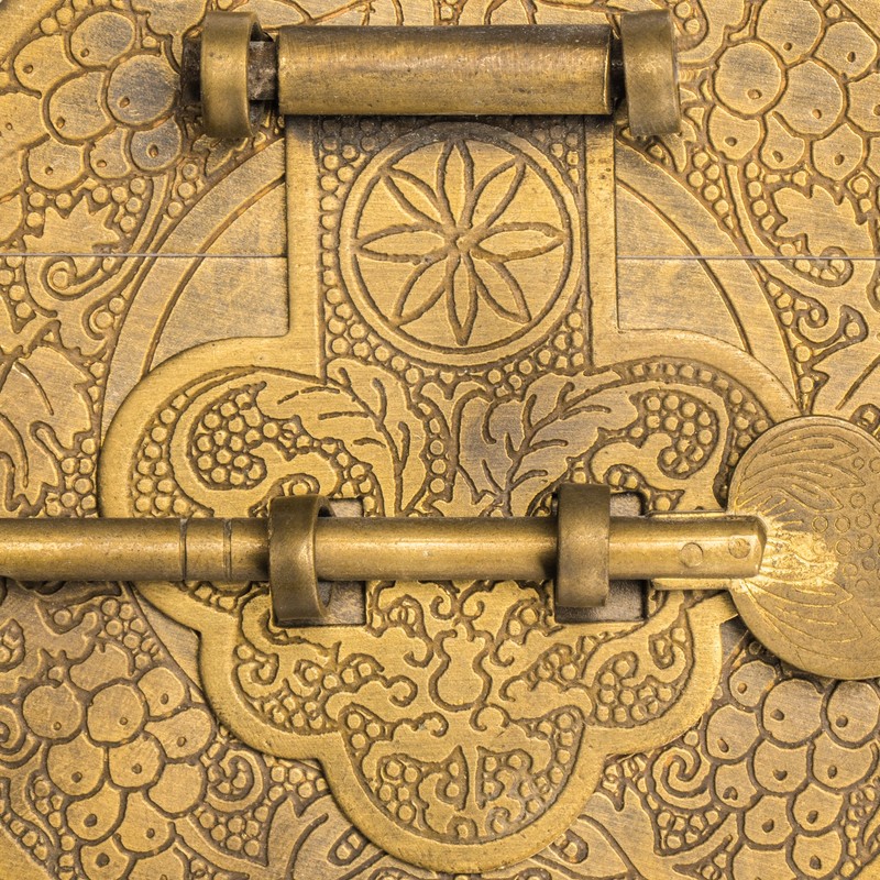 Longevity Plate Chest Box Latch Decorative 3.4"